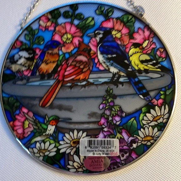 Colorful Bird Art Suncatcher - Picture 2 of 6